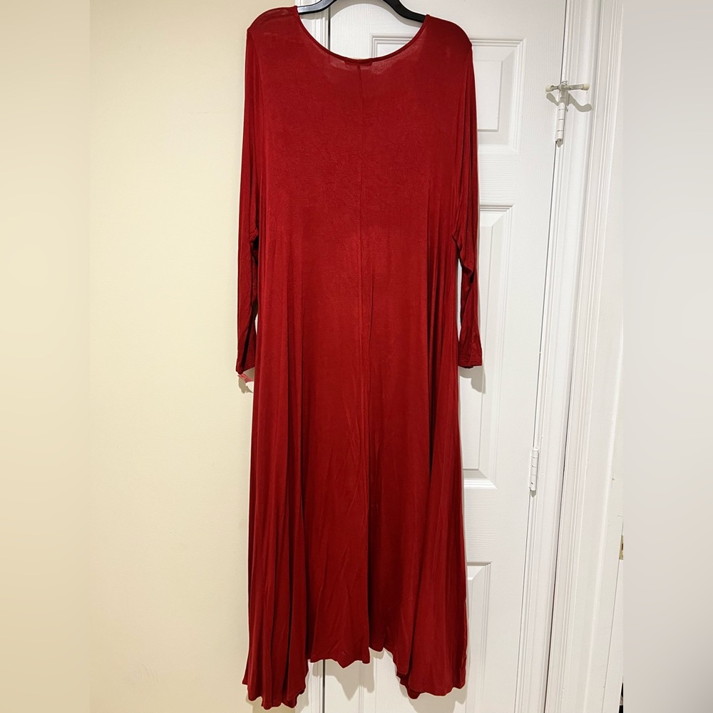 Long Sleeve Pullover Tunic with Pockets
